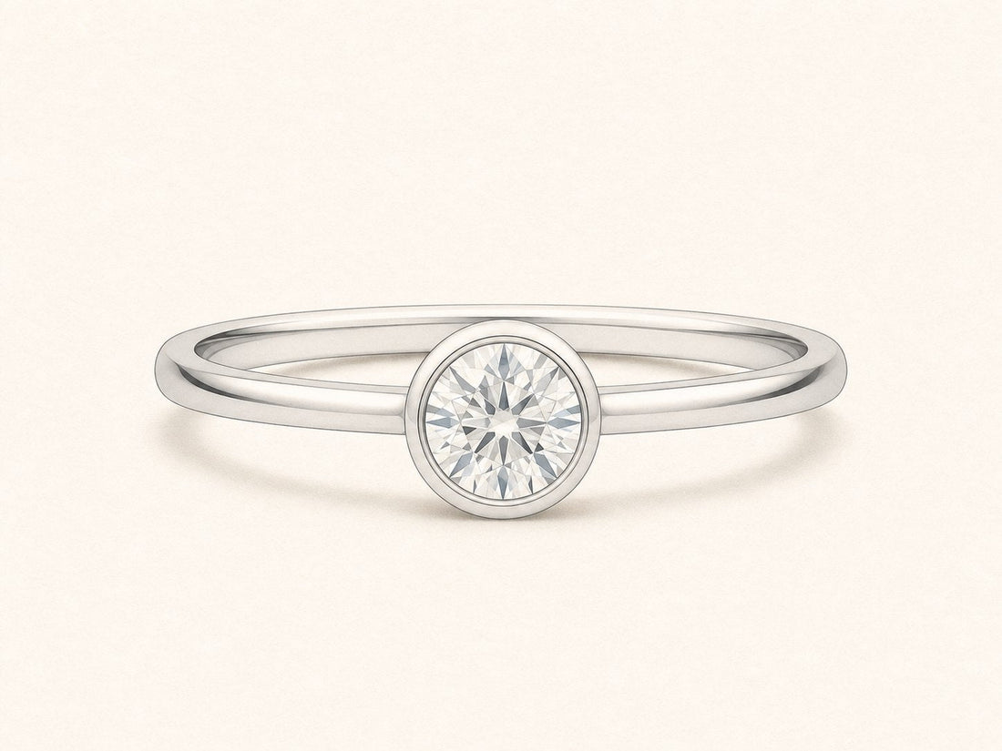 Scandinavian design engagement rings for modern couples