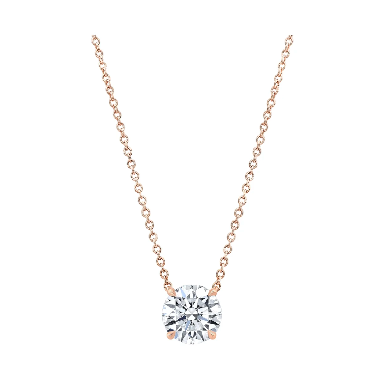 Solitare Diamond necklace
